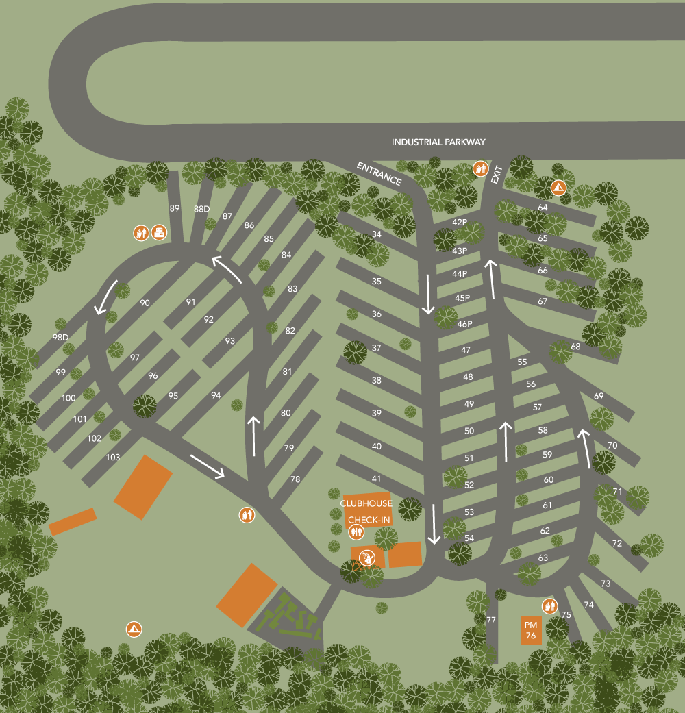 Diamond Point Resort Property Map